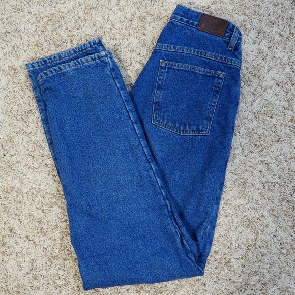 L.L. Bean Denim - Vintage LL Bean Mom Jeans 90s Original Fit Relaxed